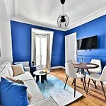 Appartement Paisible Centre De Paris - Bleu - IV